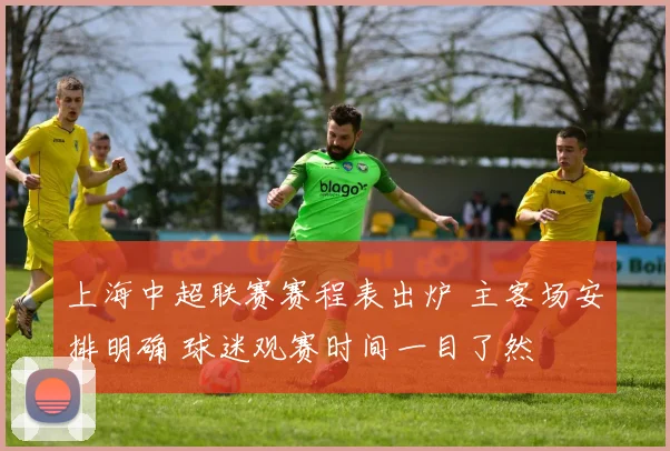 上海中超联赛赛程表出炉 主客场安排明确 球迷观赛时间一目了然