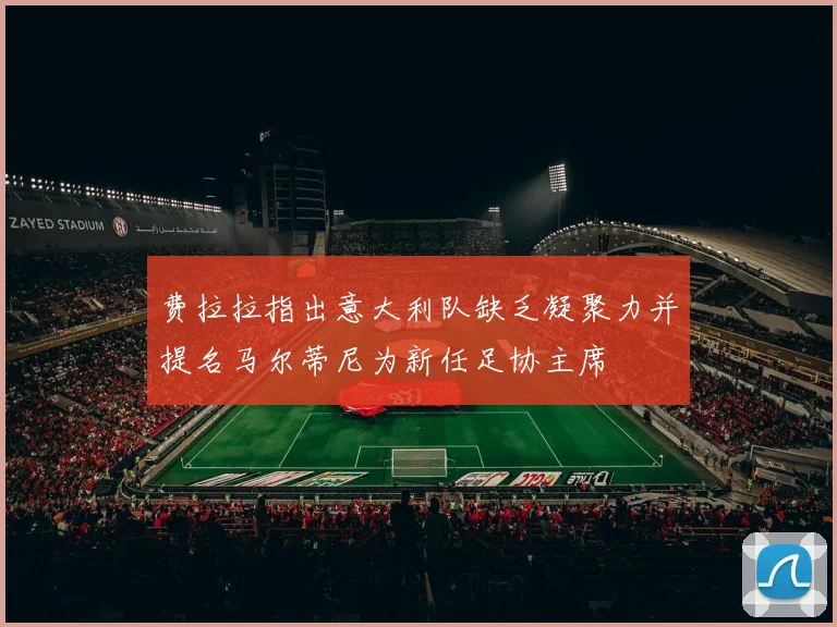 费拉拉指出意大利队缺乏凝聚力并提名马尔蒂尼为新任足协主席